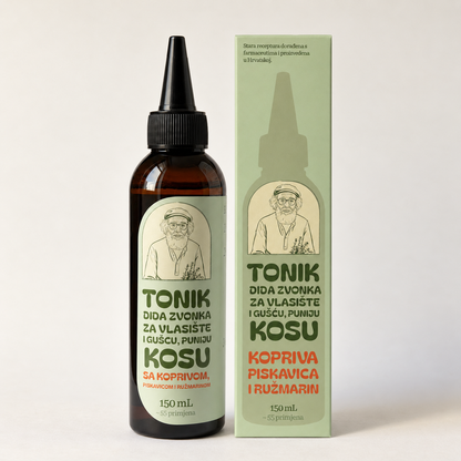 Didin Tonik Za Kosu od Piskavice, Koprive i Ružmarina 150 mL