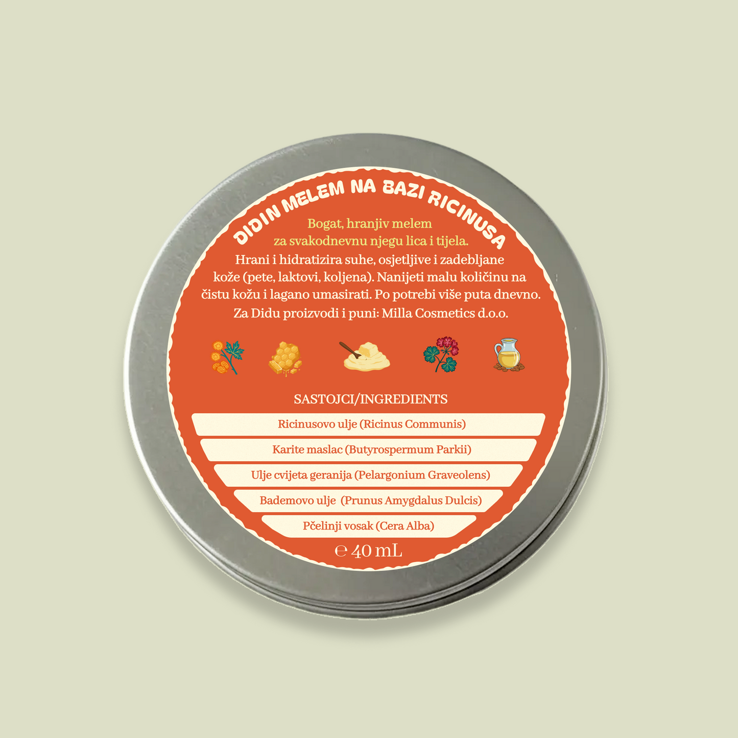 Didin Melem Na Bazi Ricinusa 40mL