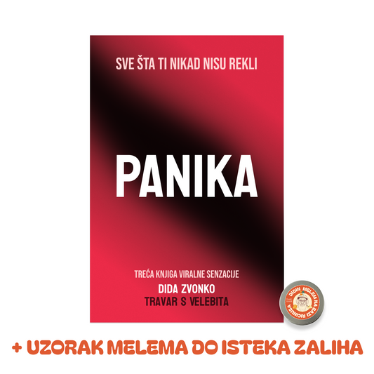 Dida Zvonko, PANIKA, Sve što ti nikad nisu rekli TISKANO IZDANJE
